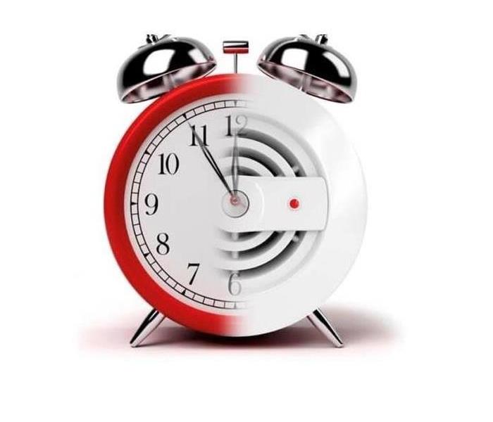 Alarm Clock/Smoke Detector
