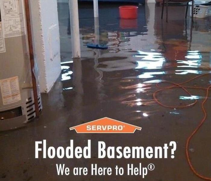 Flooded basement