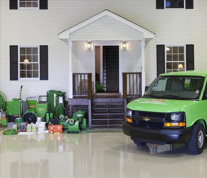 A mock home used for SERVPRO employee training